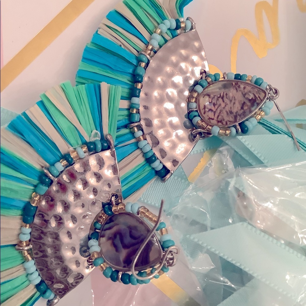 Pretty Unique Statement Earrings - image 3